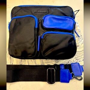 MZ WALLACE COBALT BOWERY CROSSBODY